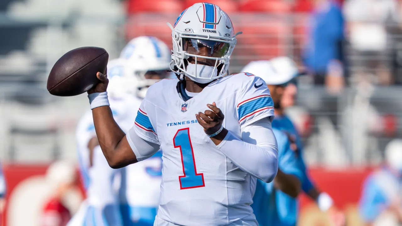Cam Ward under fire as Titans make major quarterback decision following Texans loss