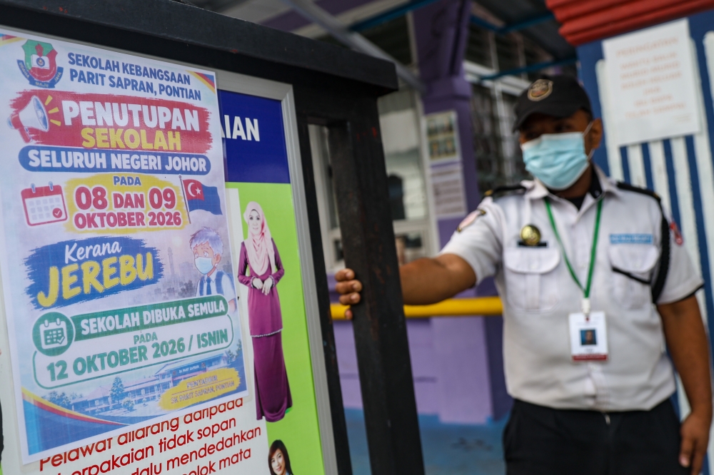 Johor education department says daily closure notices are routine updates, don’t clash with state haze order