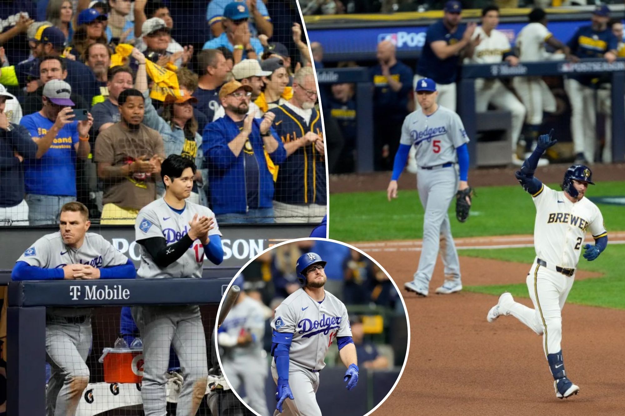 Freddie Freeman gets real on Dodgers’ deflating NLCS Game 1 loss to Brewers