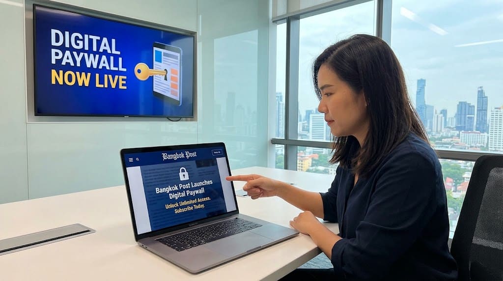Bangkok Post Officially Launches Digital Paywall
