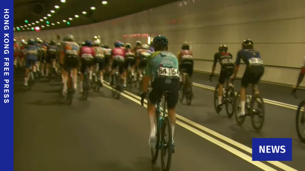 Hong Kong Cyclothon organiser apologises after lead vehicle misdirects riders away from Ting Kau Bridge