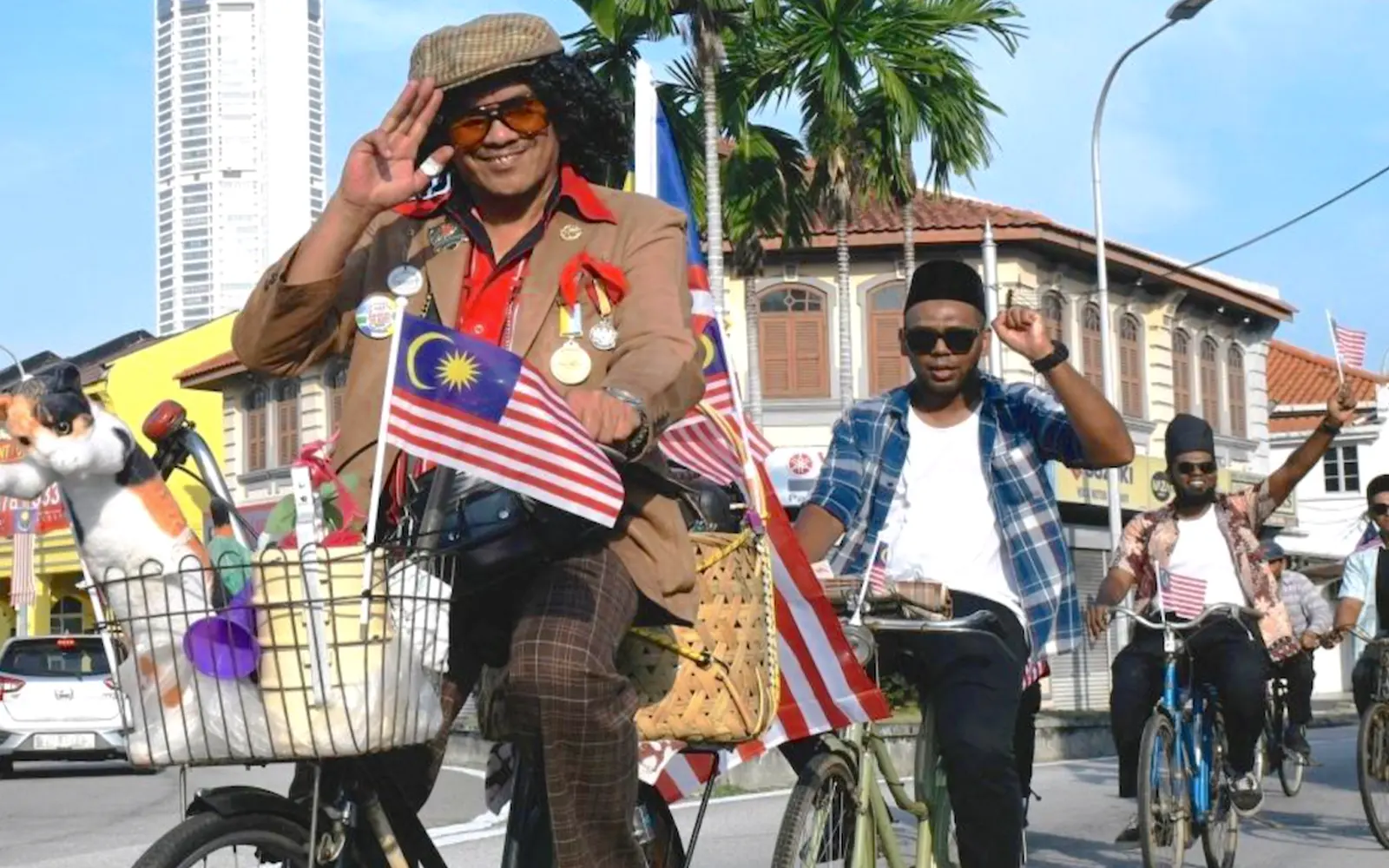Pedalling back in time for Merdeka