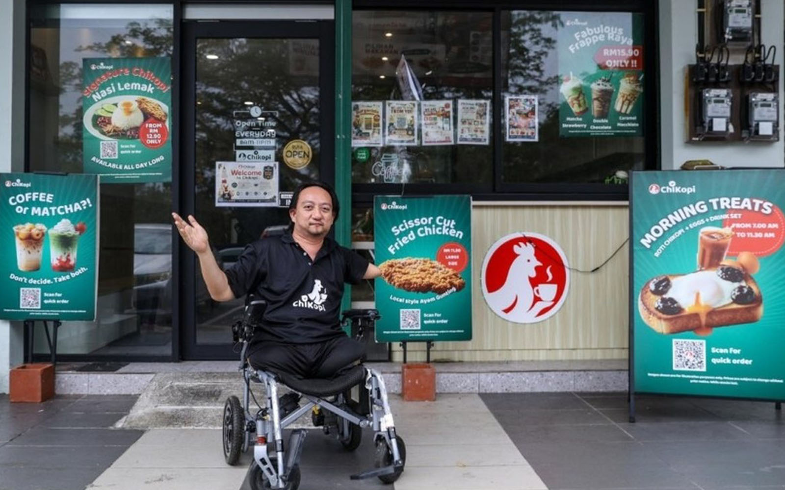 Johor café serves up jobs and hope for OKU community