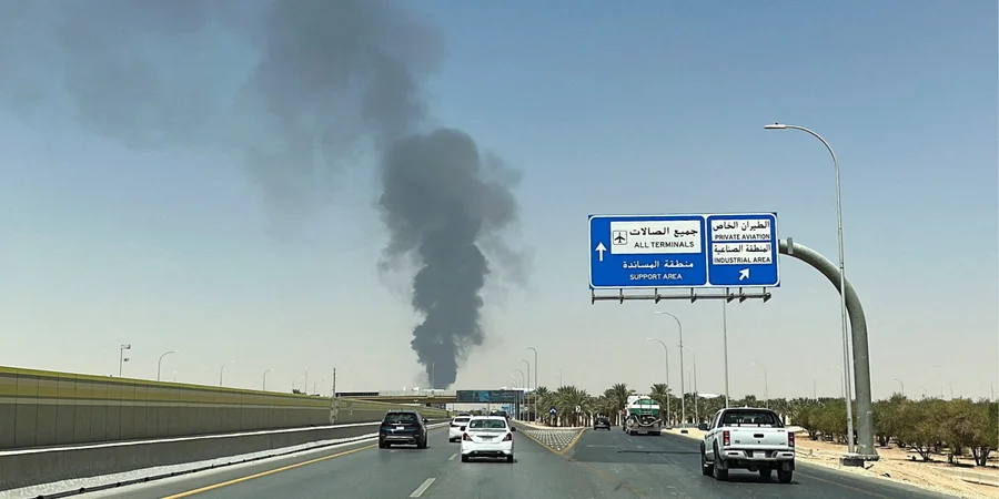 One killed, 11 injured in Houthi attack on Riyadh international airport