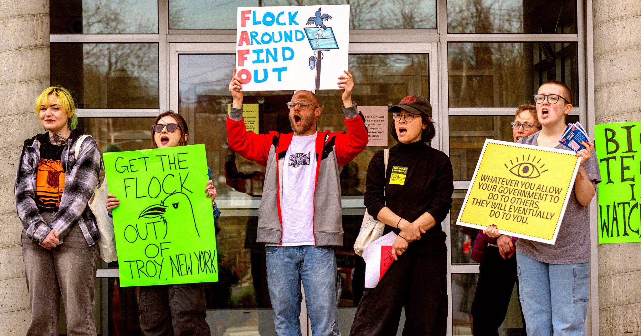 Flock Employee Quits In Disgust, Saying the Company Is Silencing Protestors