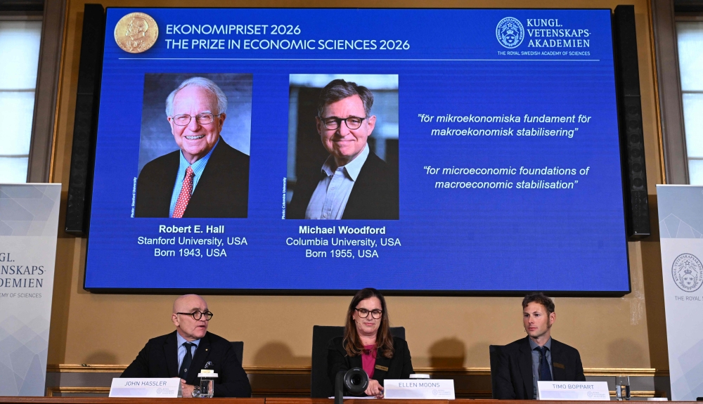 US economists Hall and Woodford win Nobel for stabilisation models