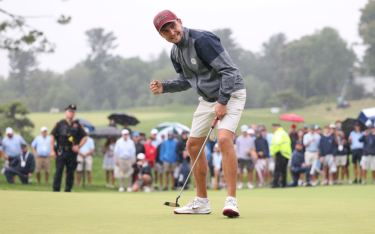Jack Whaley's U.S. Amateur win, in demanding conditions, was unsurprising