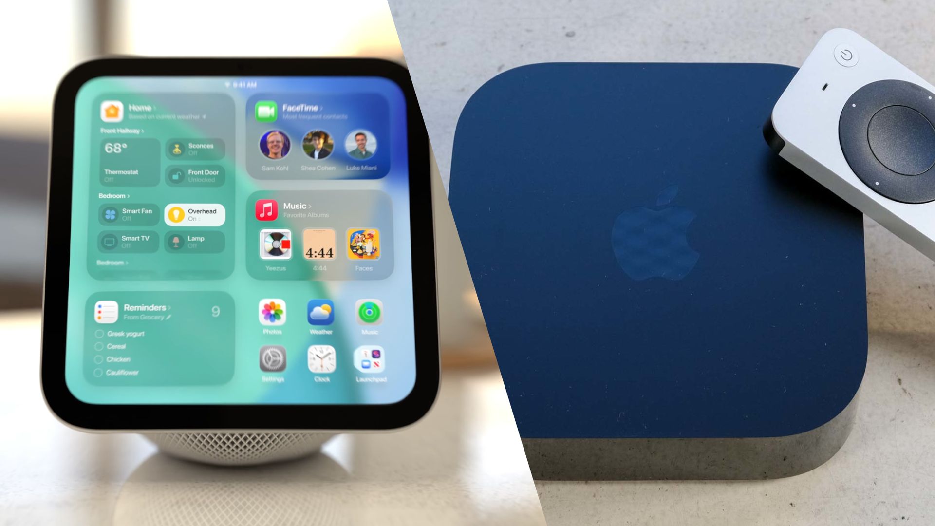 Apple's all-new HomeView smart home hub leaked ahead of tomorrow's event — alongside new Apple 4K TV and HomePod mini 2