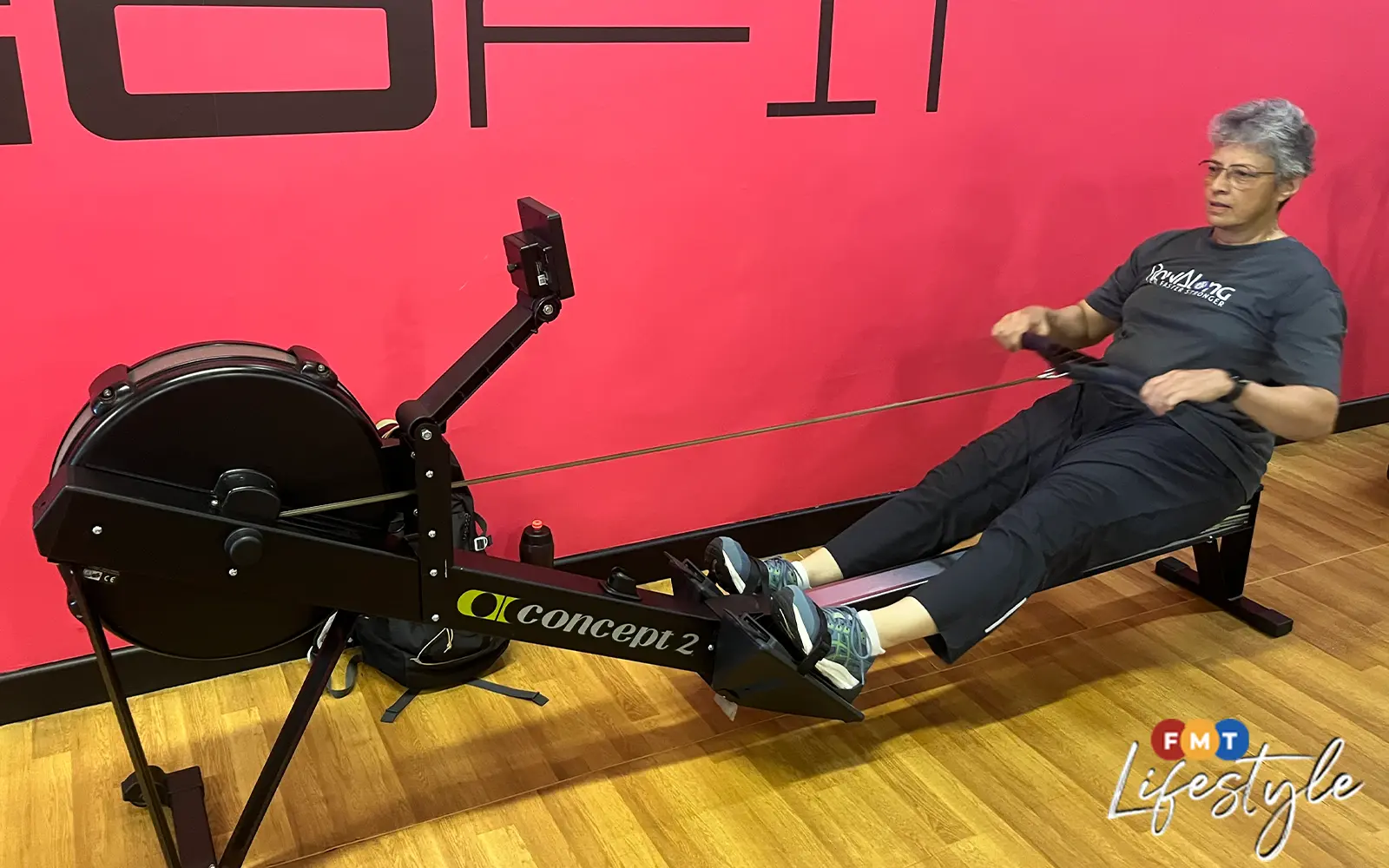 Hope after heart problems: Munirah keeps on rowing