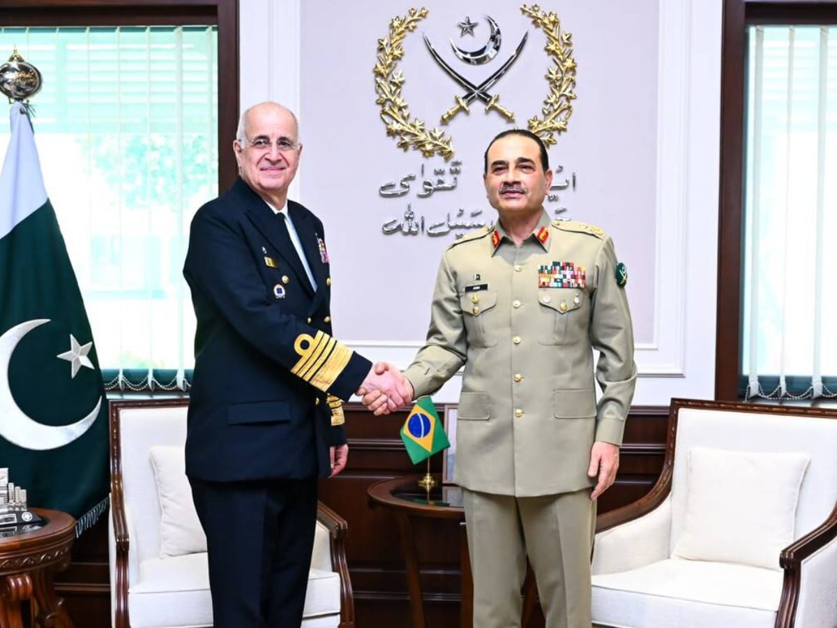 Pakistan committed to strengthening defence ties with Brazil: CDF Munir