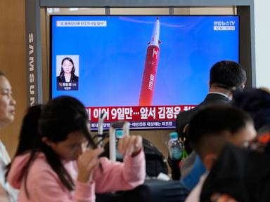 North Korea test-fires suspected ballistic missiles, Japan says
