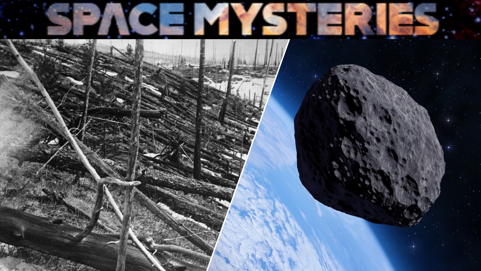 What caused a mysterious atmospheric explosion in Siberia in 1908?