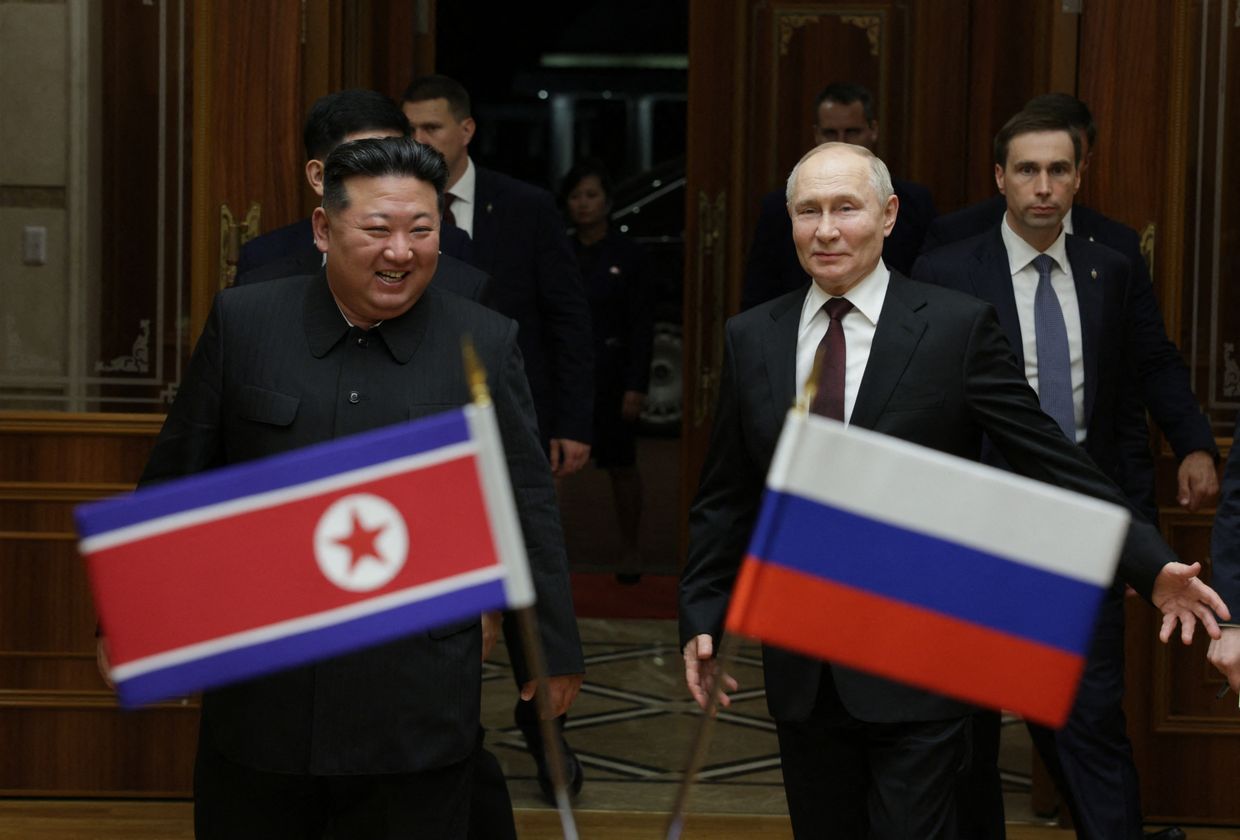 Russia, North Korea to continue cooperation 'in all sectors,' Putin says on Korean Liberation Day
