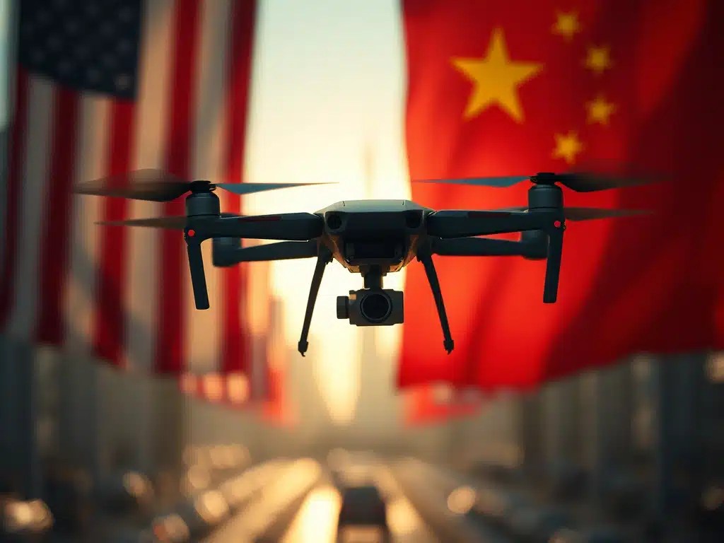 China-US Trade Tensions Escalate: China Condemns100% Drone Tariffs