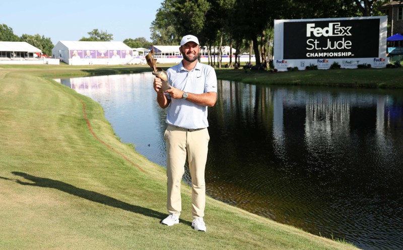 Scottie Scheffler walks away with dominant FedEx St. Jude win