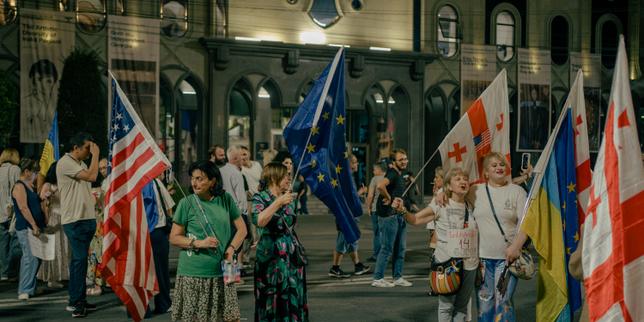 Georgia's longest protest movement has become a symbol of resistance: 'We are defending our European future'