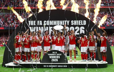 Arsenal beats Manchester City to win Community Shield