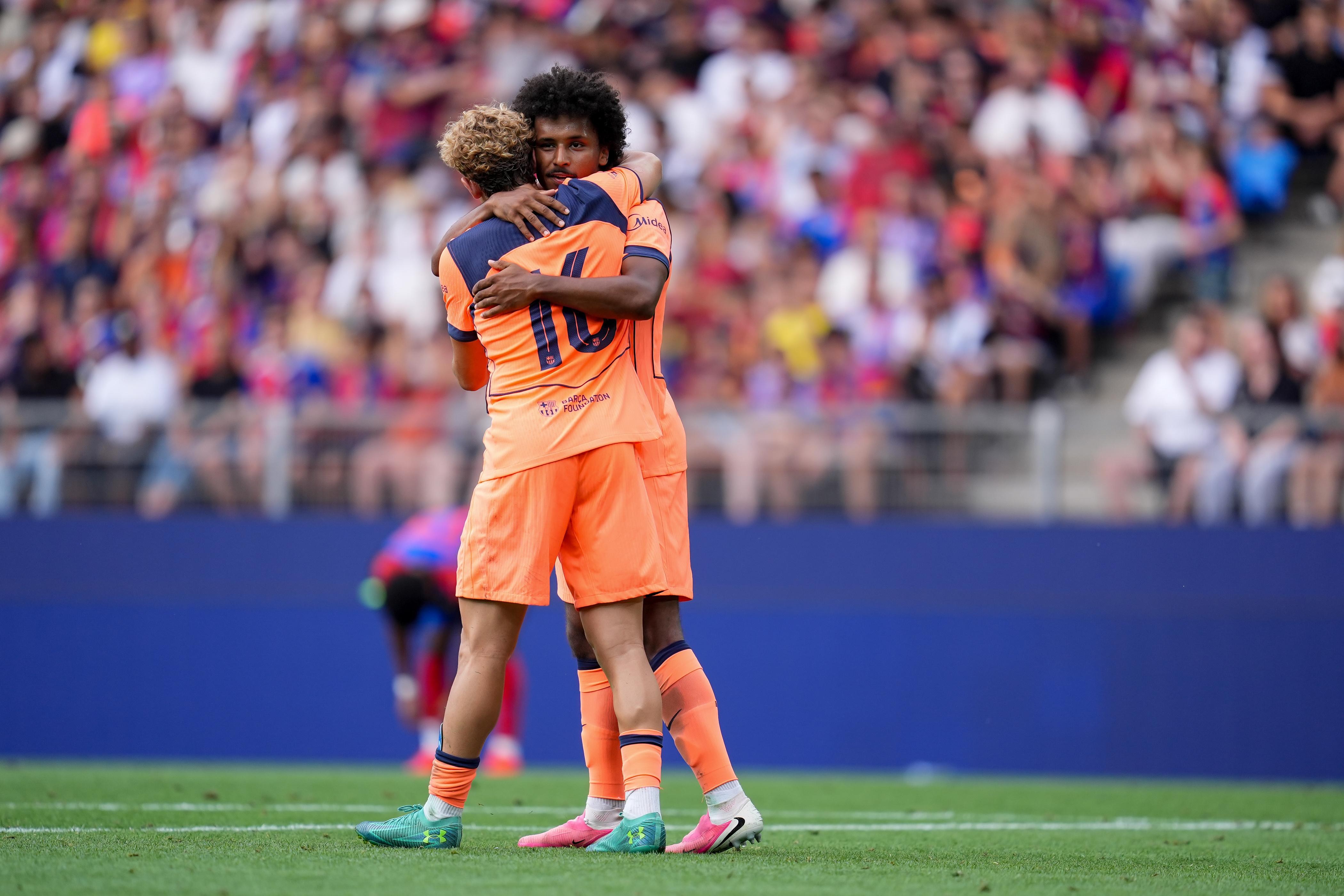 ‘I love being here’ – Karim Adeyemi delights in scoring first Barcelona goal against FC Basel
