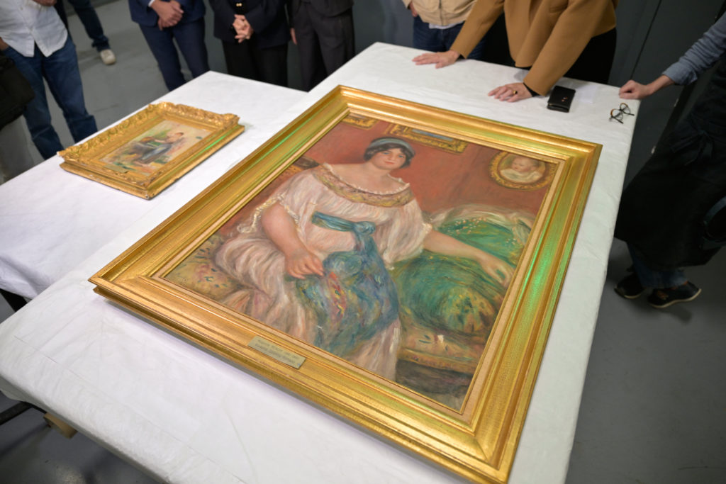 How DNA and vehicle-tracking helped French investigators recover stolen Renoirs