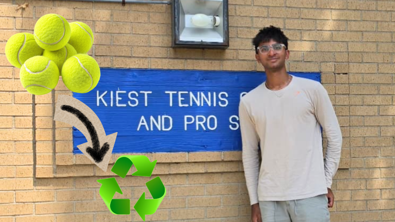 Indian-American teen recycles 160,000 tennis balls into nonprofit success