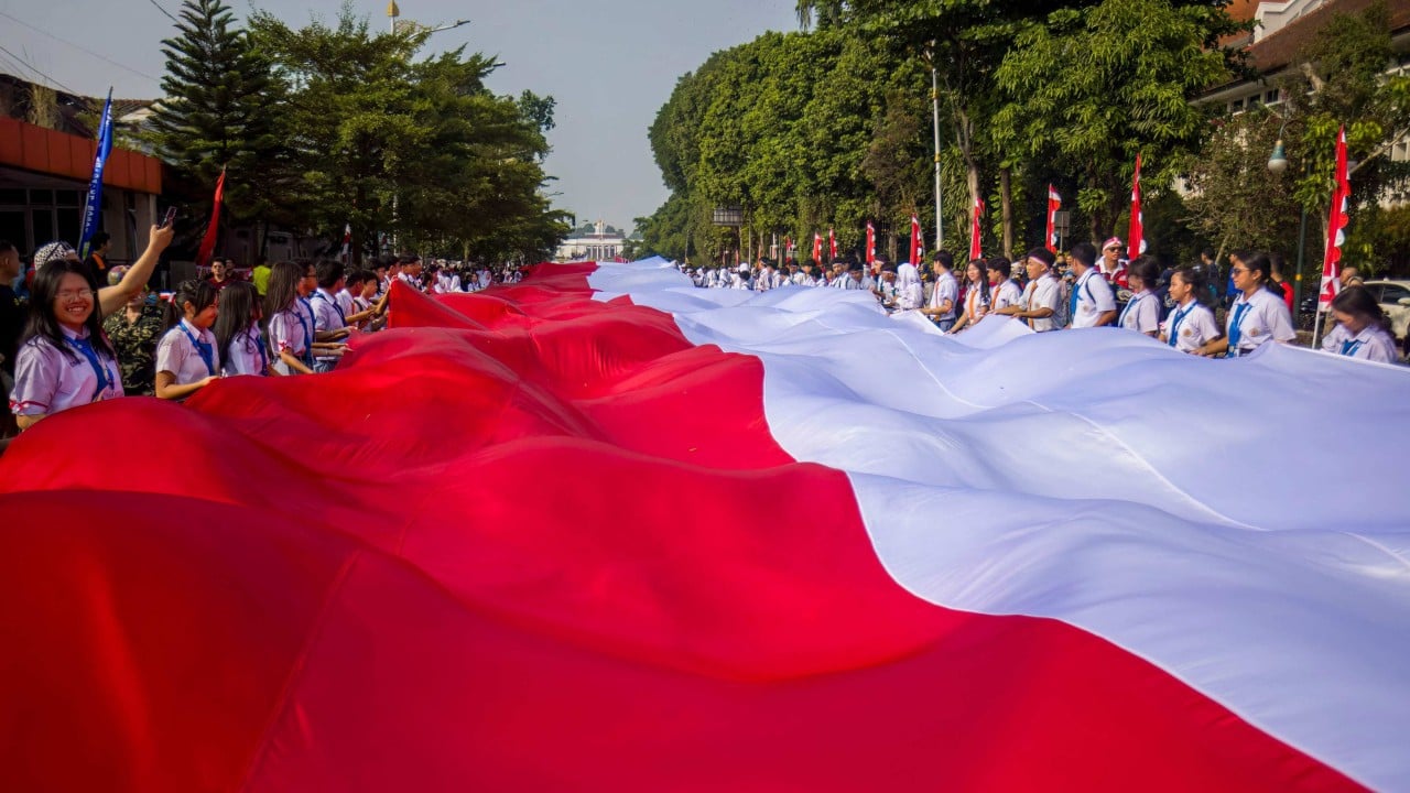 Indonesia celebrates National Day with parade, flag-raising ceremony