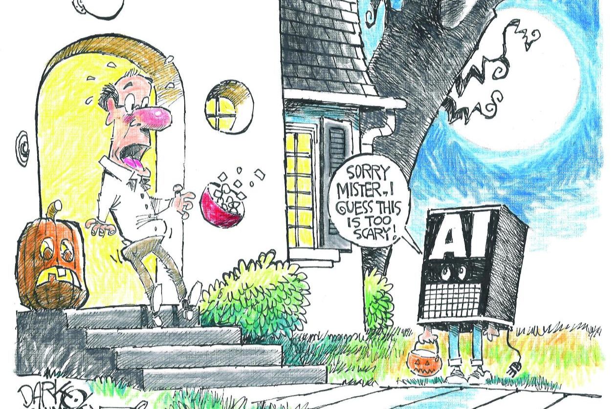 President rejects AI trick-or-treater