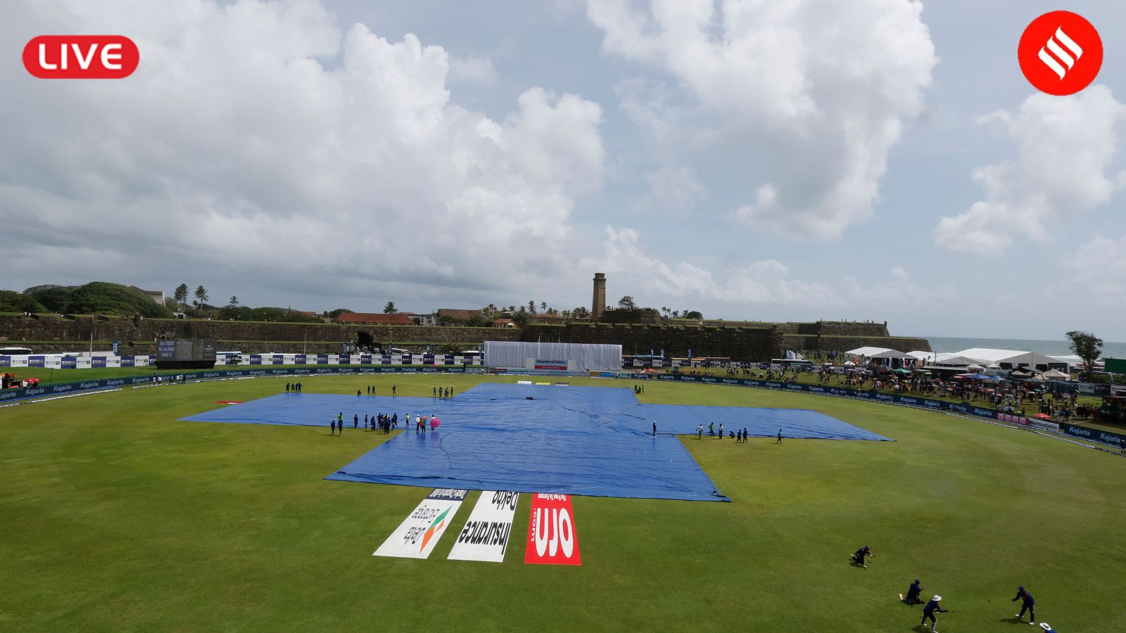 India vs Sri Lank Live Score, 1st Test Day 3: Will rain play spoil sport in Galle?