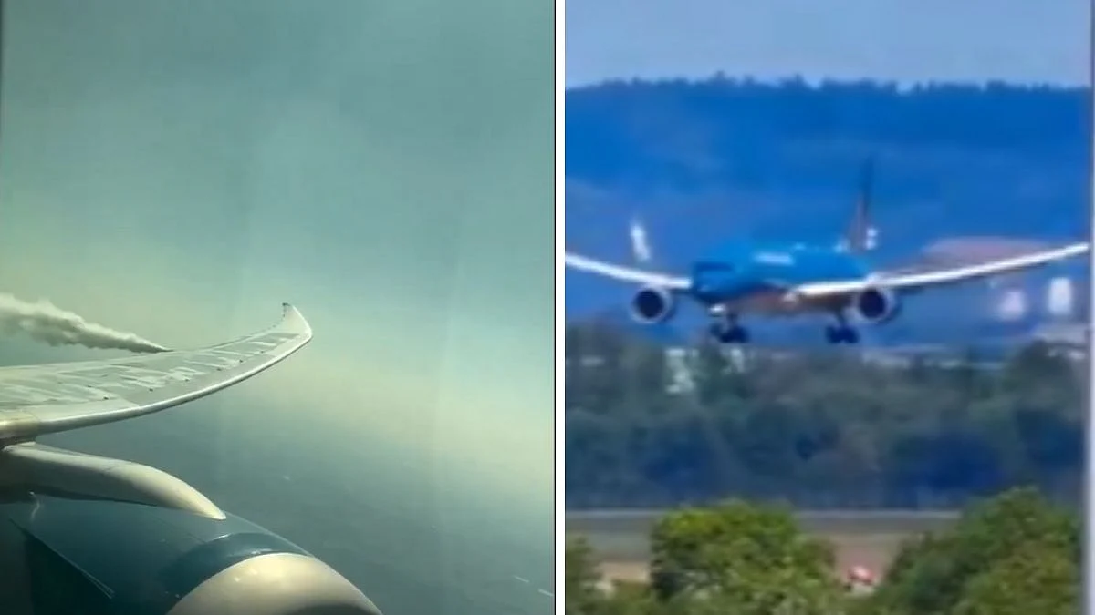 Watch: Vietnam Airlines Boeing 787 Performs Fuel Jettison Over Munich After Tail Strike, Runway Overrun