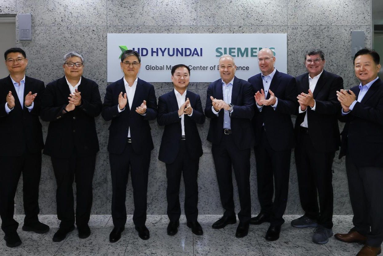 HD Hyundai, Siemens launch joint center for digital shipbuilding