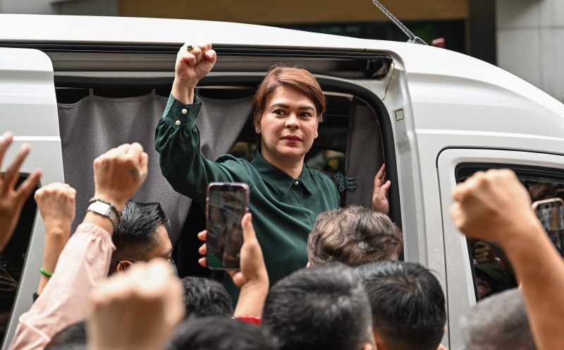 Prosecutors drop most impeachment charges against Philippine VP Duterte