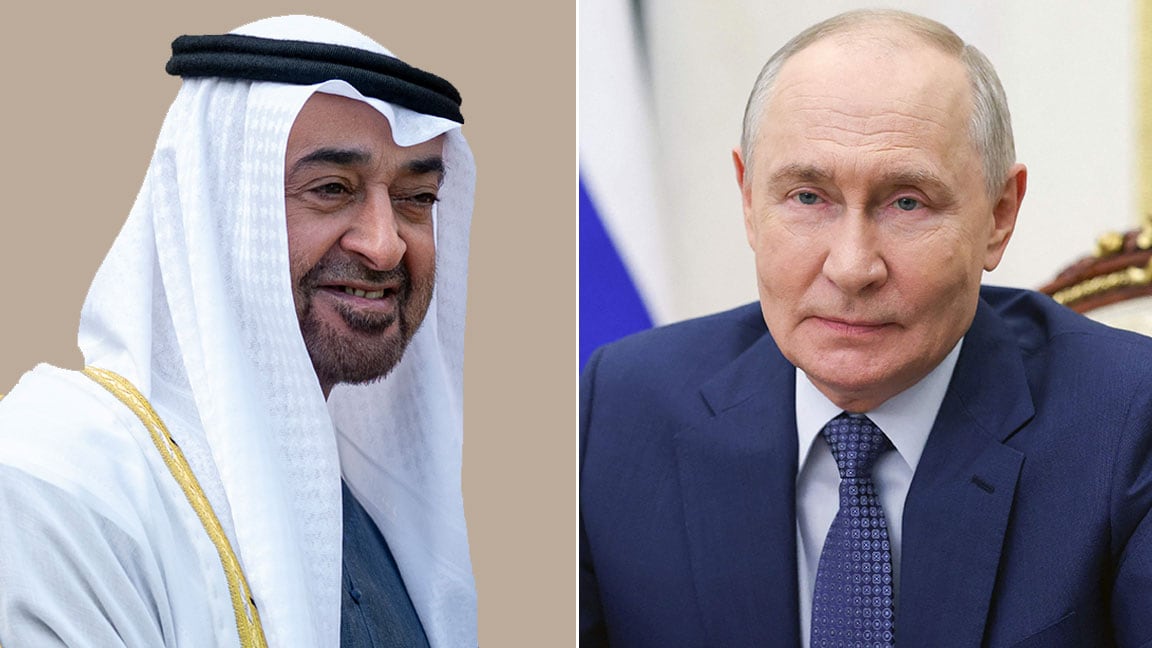 President Sheikh Mohamed receives phone call from Russia’s Vladimir Putin