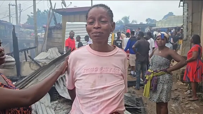Pregnant woman left homeless as fire destroys shops and homes in Atasemanso, Kumasi