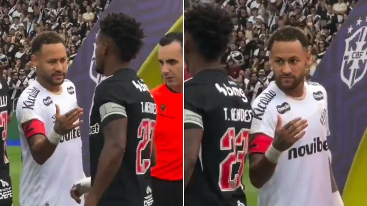 Awkward Scenes! Neymar Snubbed By Thiago Mendes As Old Feud Resurfaces In Brazil | VIDEO