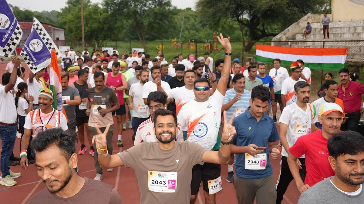 Over 1,000 Runners Join 12-Hour Tiranga Stadium Run; Ankit Sharma And Rajani Singh Win Top Honours In Indore