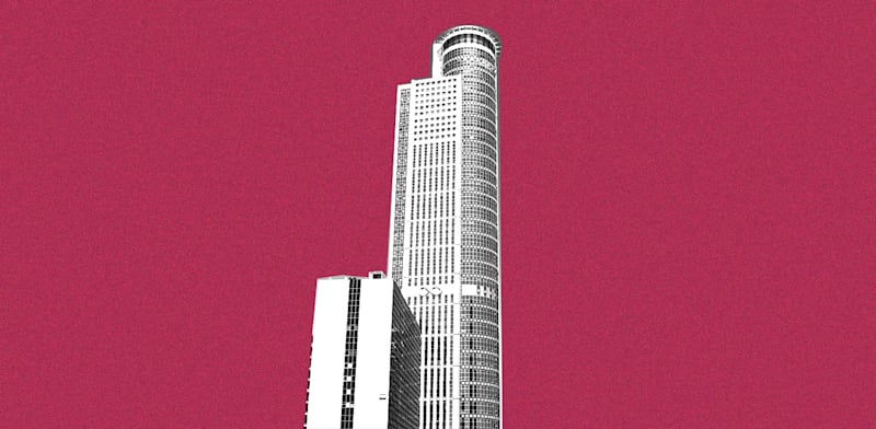 Who will occupy the old office towers?