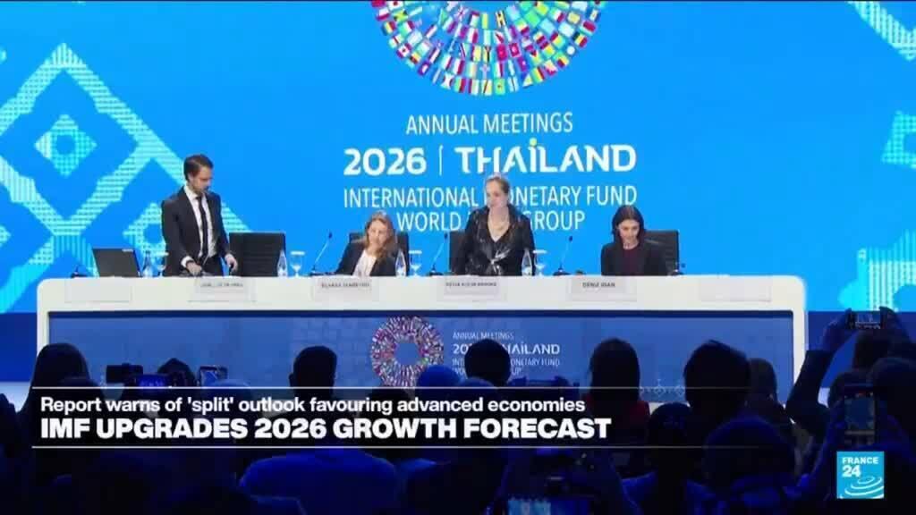 IMF upgrades 2026 growth forecast but warns of 'split' outlook