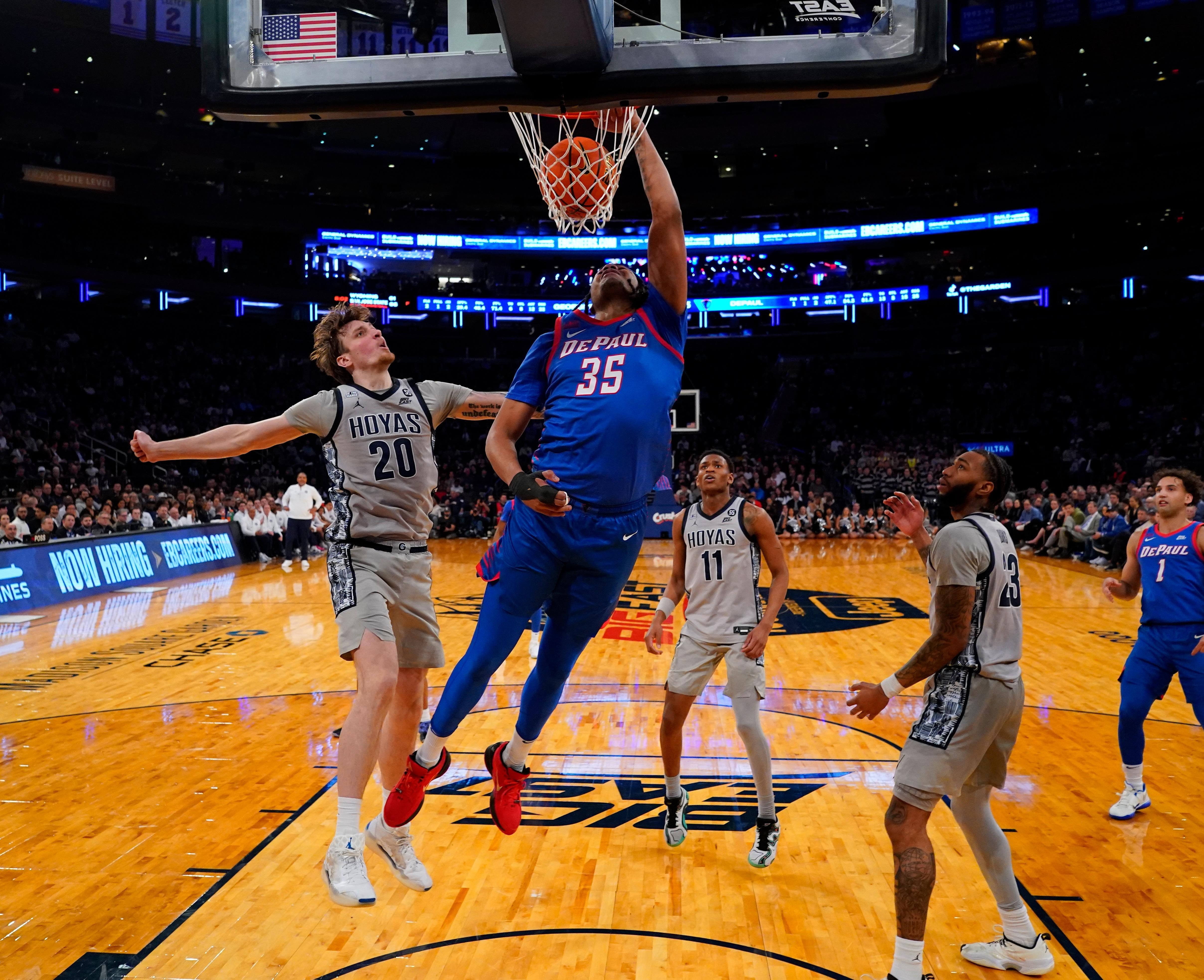 BIG ADDITION: DePaul Transfer Forward NJ Benson Commits to Georgetown