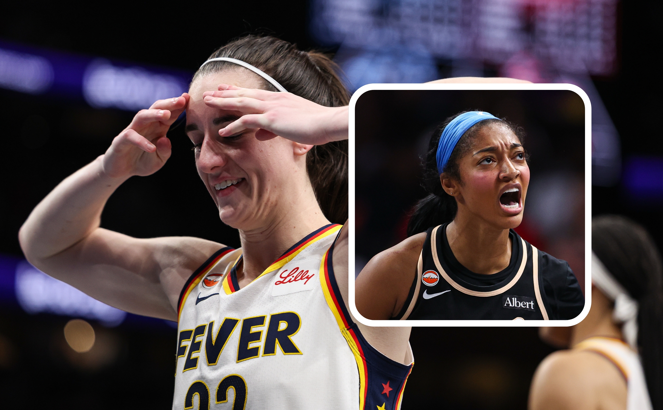 ‘The rivalry is alive’: Caitlin Clark caught laughing at Angel Reese failure