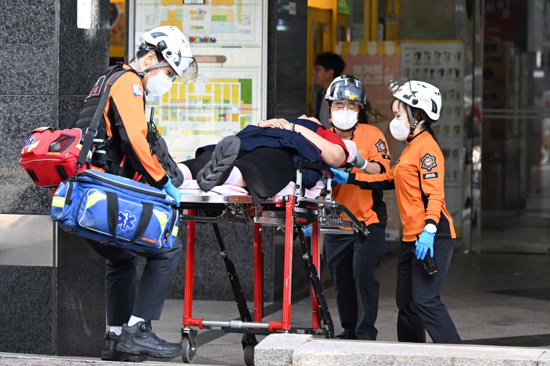 South Korea market stabbing leaves one in ‘cardiac arrest’, seven hurt