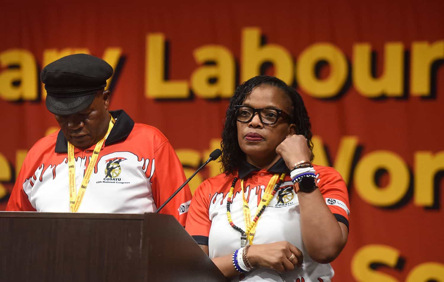 ‘Vote for both’: Cosatu stuck between ANC and SACP as two parties battle