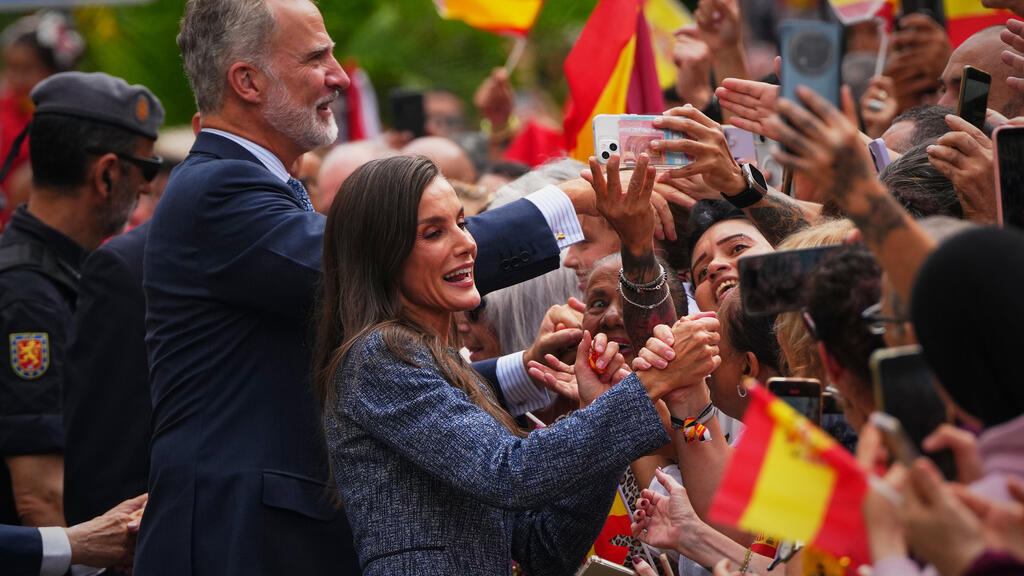 Spanish royals visit Ceuta amid tensions with Morocco over migrant influx
