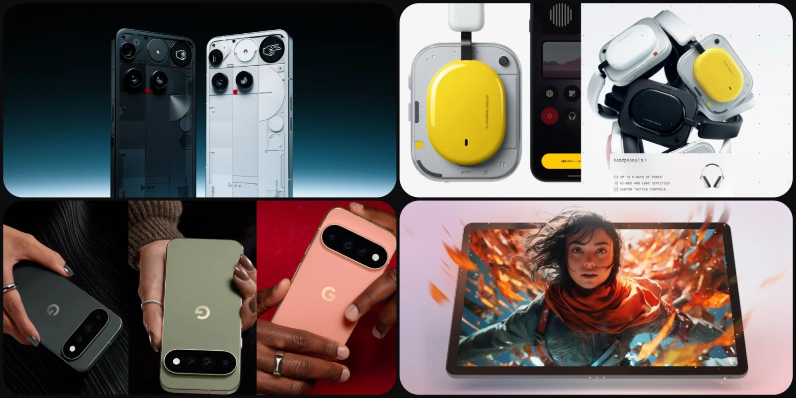Deals: Nothing Phone (3) $280 off, Headphone (a) 40% off, Pixel 11 devices up to $365 off, Lenovo Idea Tab $142, more