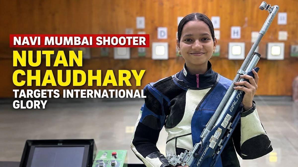 Navi Mumbai Shooter Nutan Chaudhary Targets International Glory After DSO Silver Medal