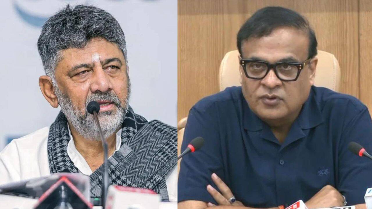 DKS backs Rahul over 'collar-pull' row; Himanta recalls 2015 'humiliation'