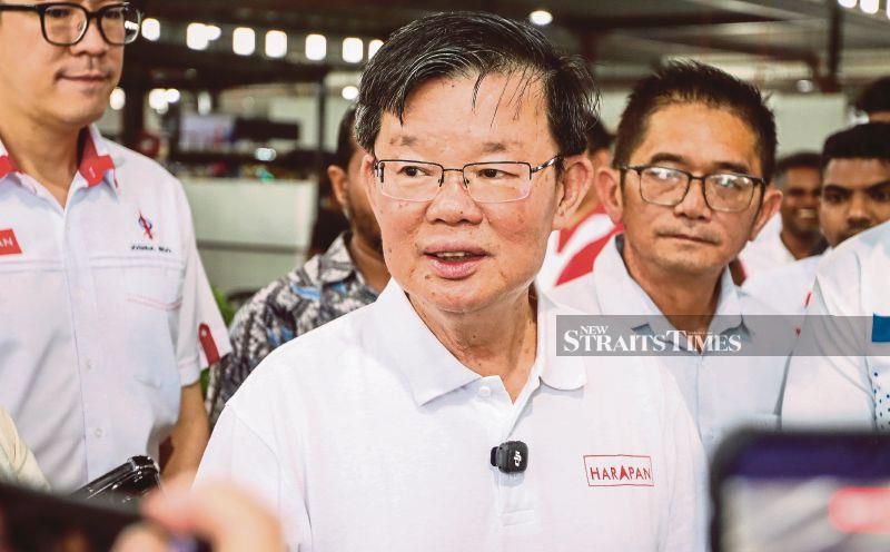 Chow: Penang's draft 2040 plan not perfect, public views welcome