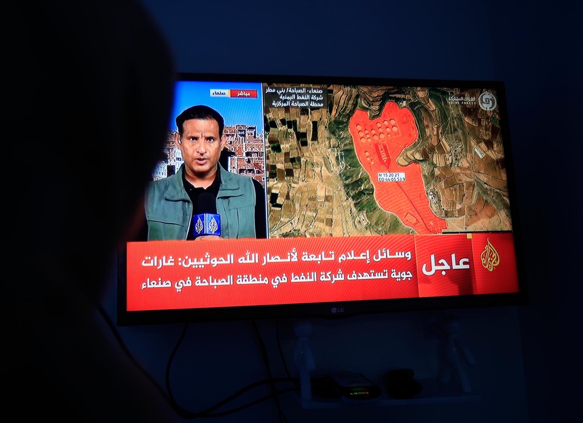 Saudi Arabia strikes Yemen capital as Houthis vow to retaliate