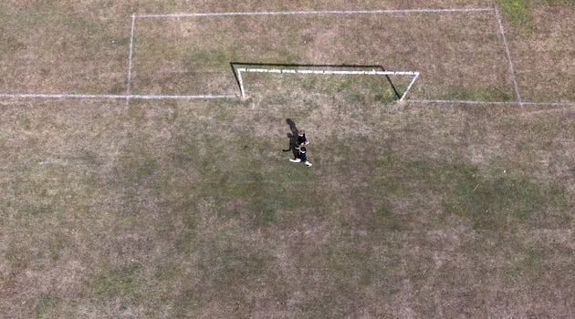 Ireland’s football pitches have turned to ‘barren, dusty ground’ in the summer heat