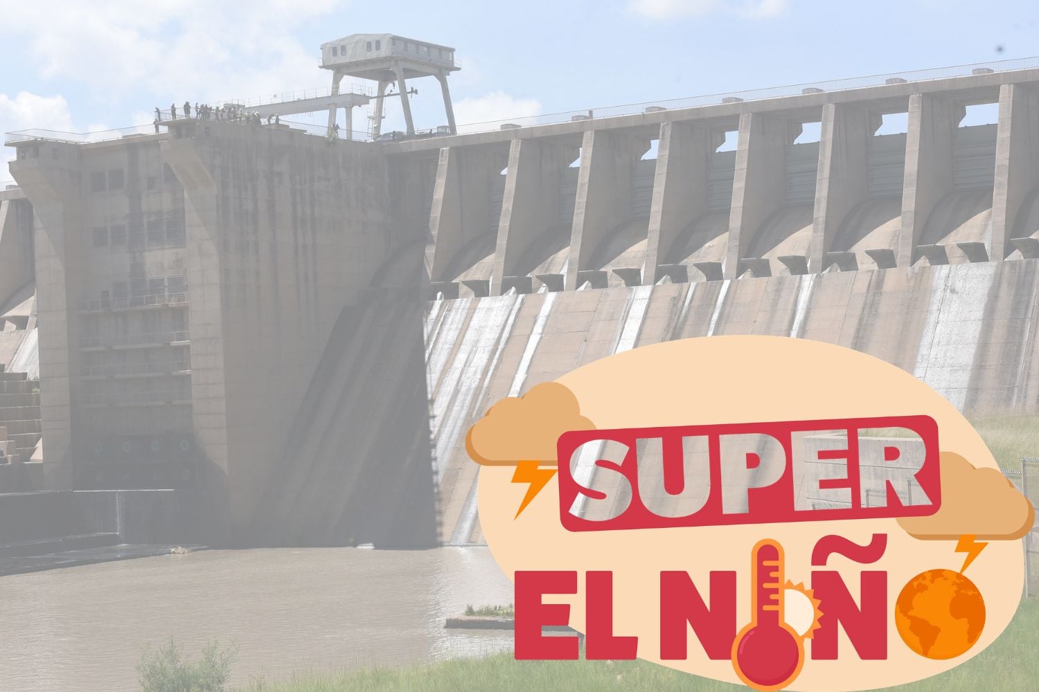 Dam levels trail last year’s figures as super El Niño threatens South Africa’s water supply