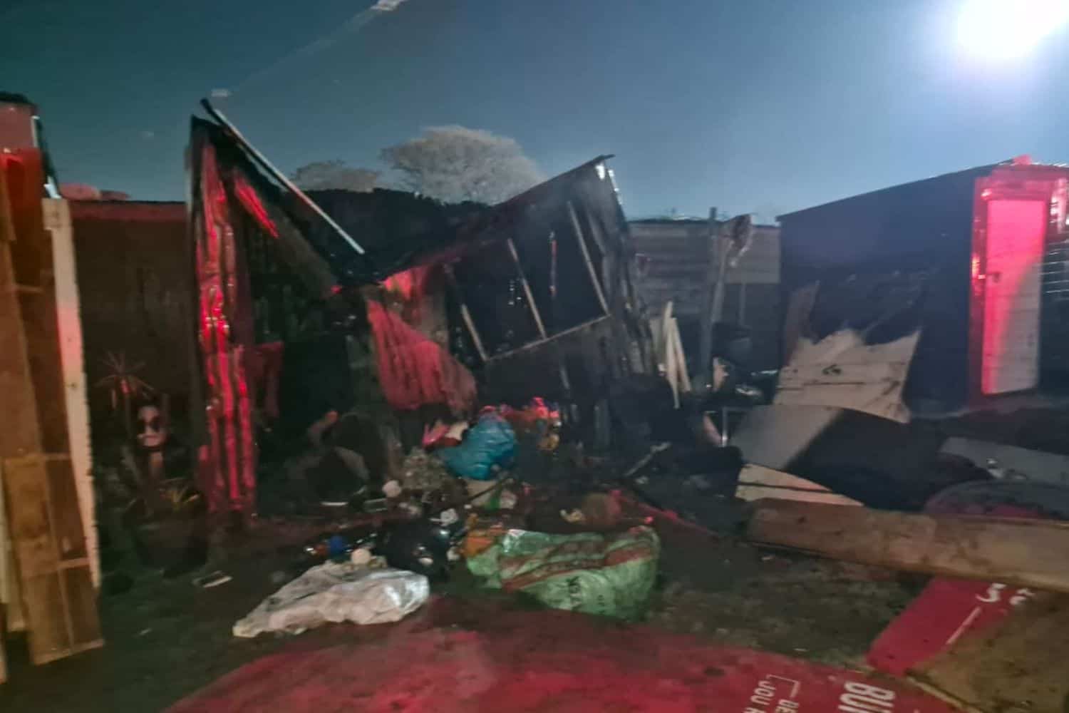 Ekurhuleni emergency finds charred body of foreign national in Benoni shack blaze