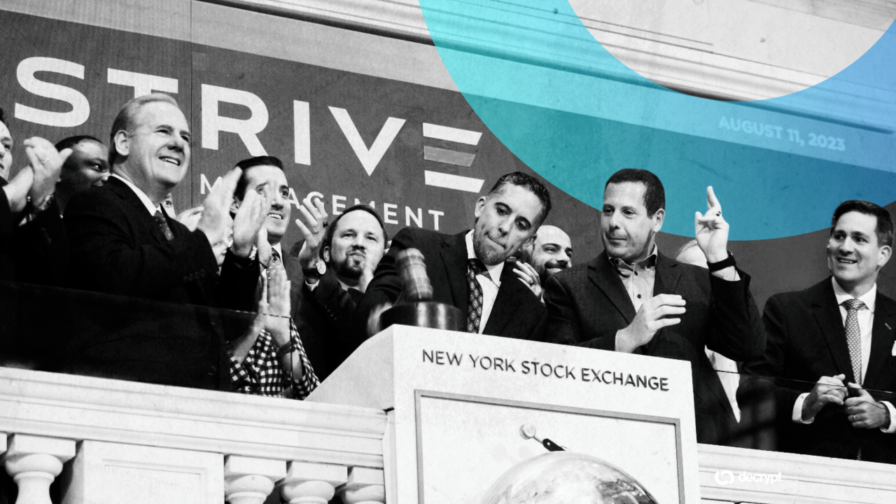 Strive Buys $280 Million in Bitcoin, Its Largest Purchase in Months